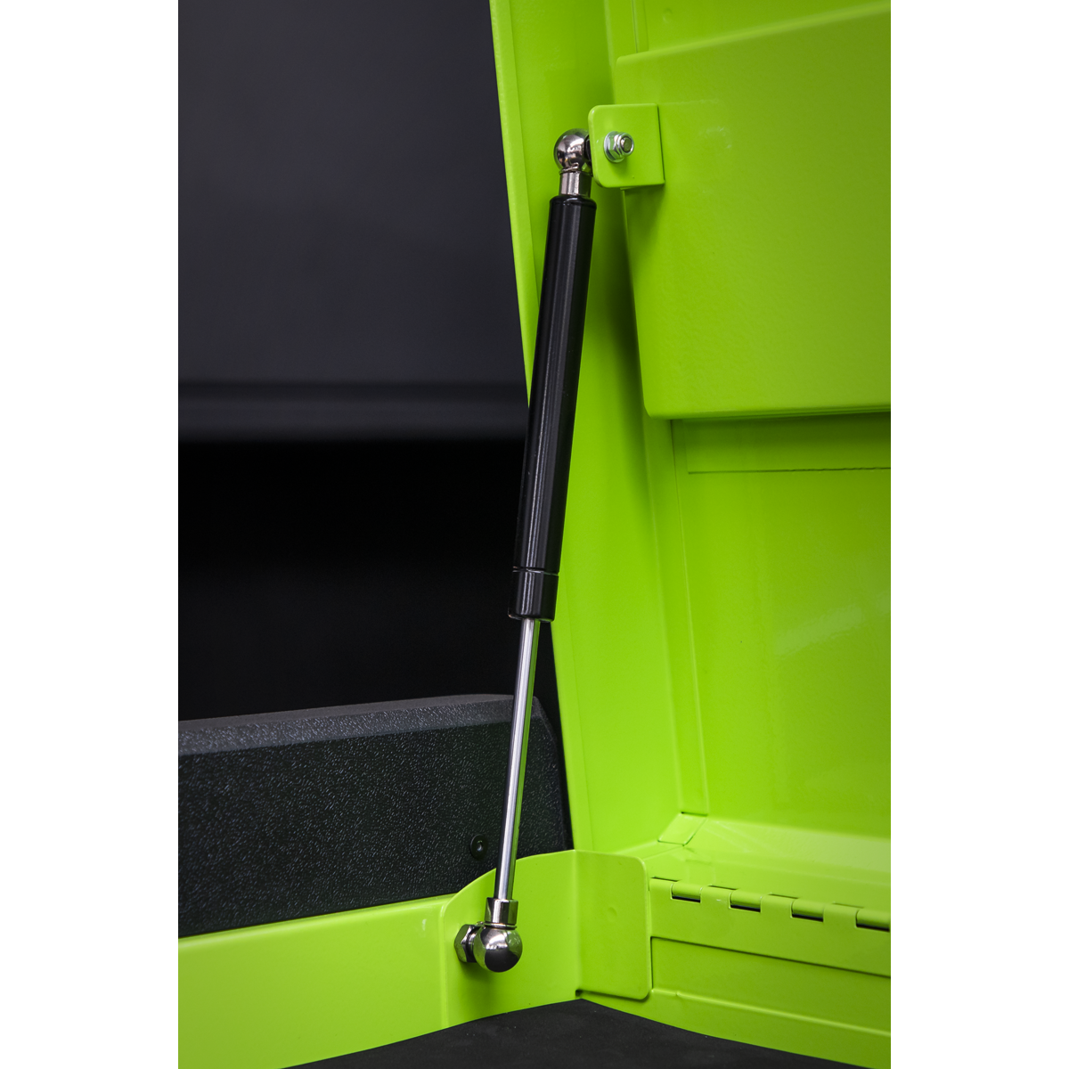 Push-To-Open Topchest & Rollcab Combination 11 Drawer - Green APPDSTACKG