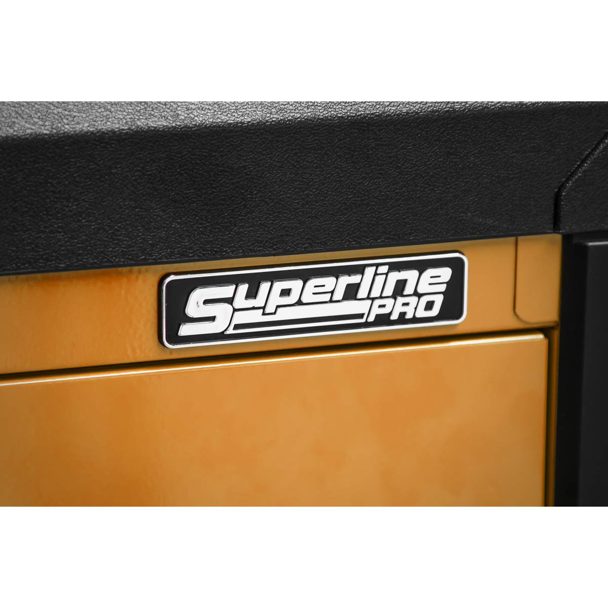 Push-To-Open Topchest & Rollcab Combination 11 Drawer - Orange APPDSTACKO