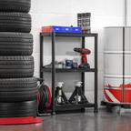 Plastic Racking Unit with 3 Shelves 25kg Capacity Per Level APPR3
