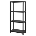 Plastic Racking Unit with 4 Shelves 25kg Capacity Per Level APPR4