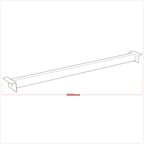 Shelving Panel Support 1000mm APR/CPS1002