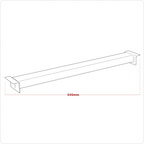 Shelving Panel Support 600mm APR/CPS602