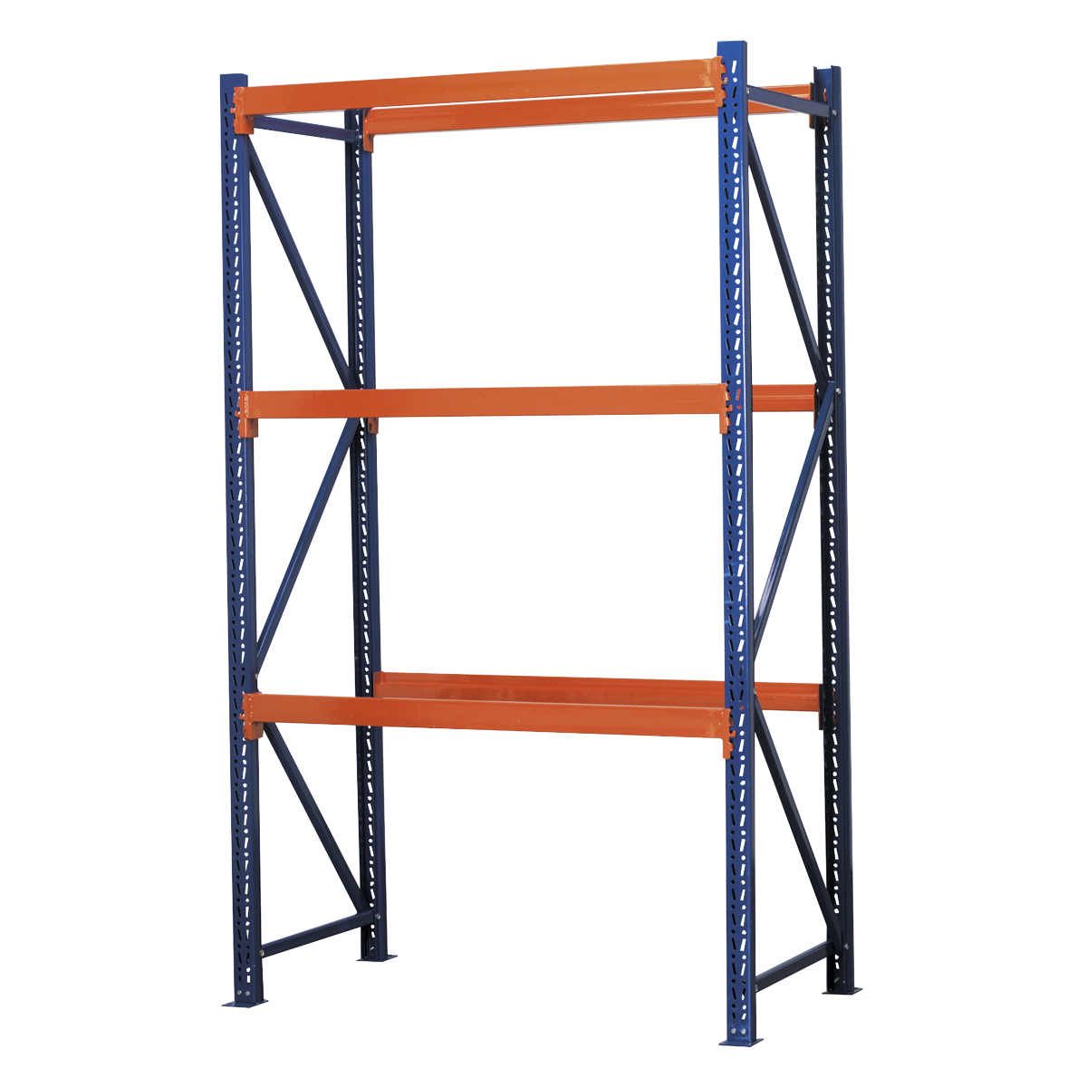 Heavy-Duty Shelving Unit with 3 Beam Set 900kg Capacity Per Level 292651