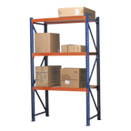 Heavy-Duty Shelving Unit with 3 Beam Set 900kg Capacity Per Level 292651