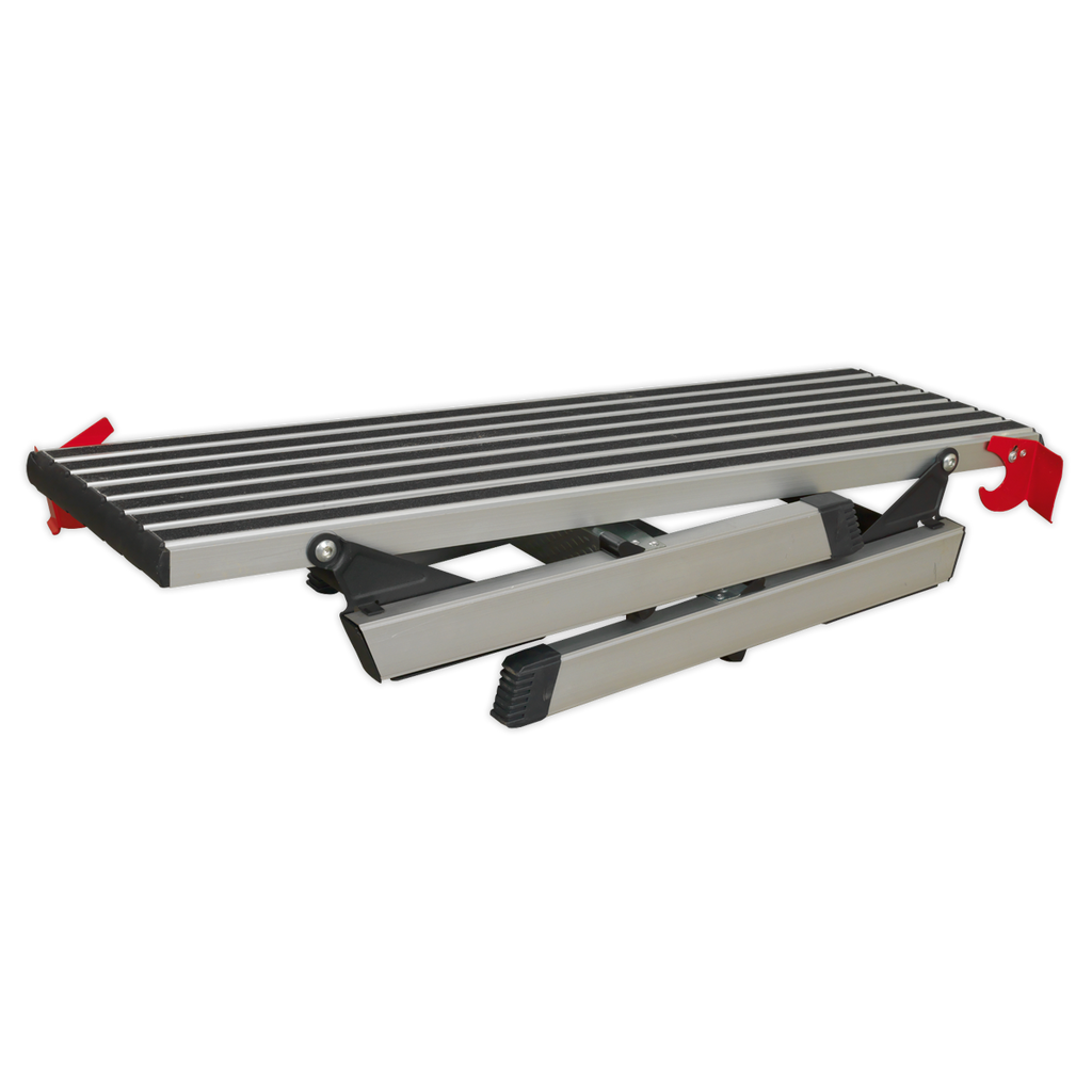 Aluminium 2-Tread Folding Platform - EN 131-4 APS2