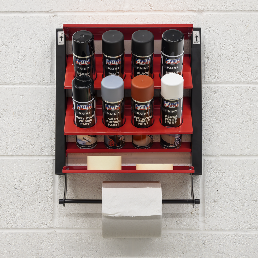 Spray Can Storage Rack with 8 Can Holders APSCR8