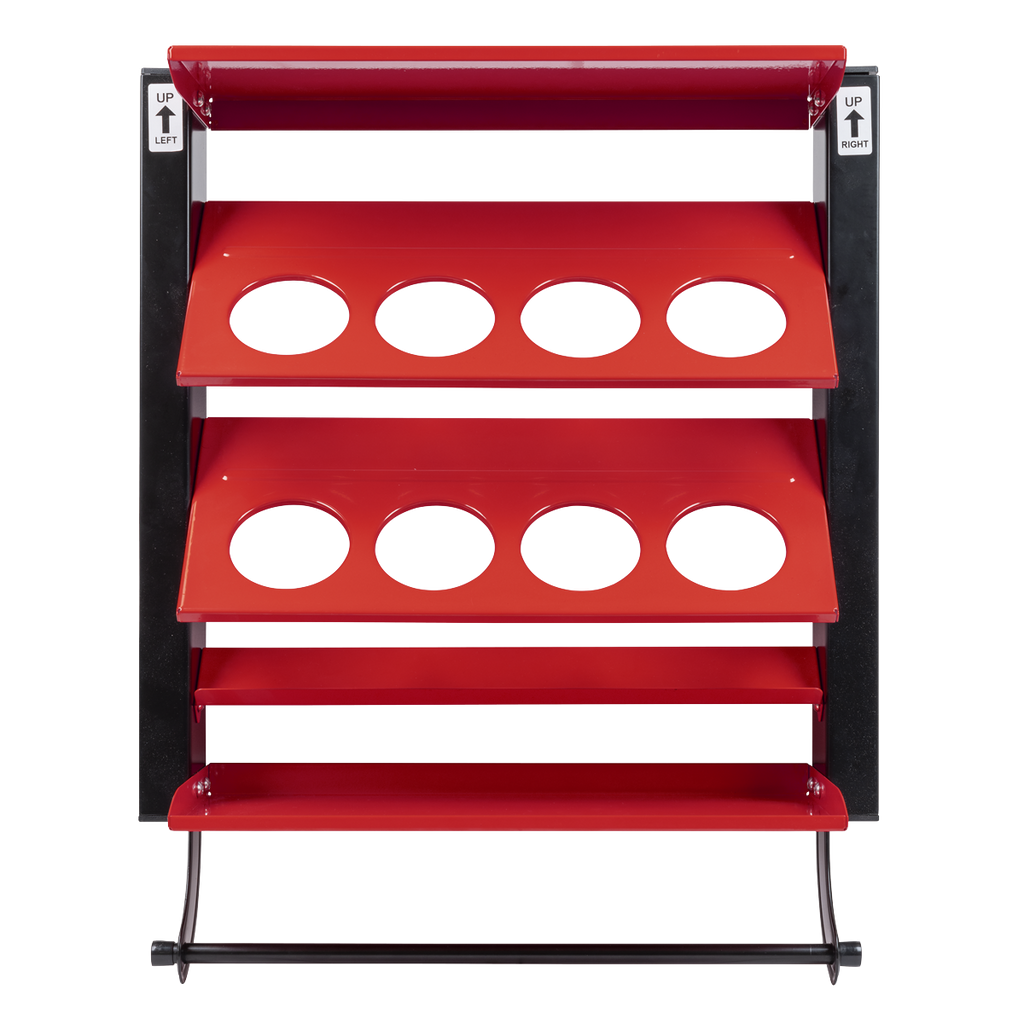 Spray Can Storage Rack with 8 Can Holders APSCR8