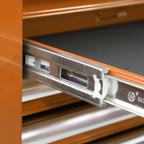 Topchest, Mid-Box Tool Chest & Rollcab Combination 14 Drawer - Orange APSTACKTO