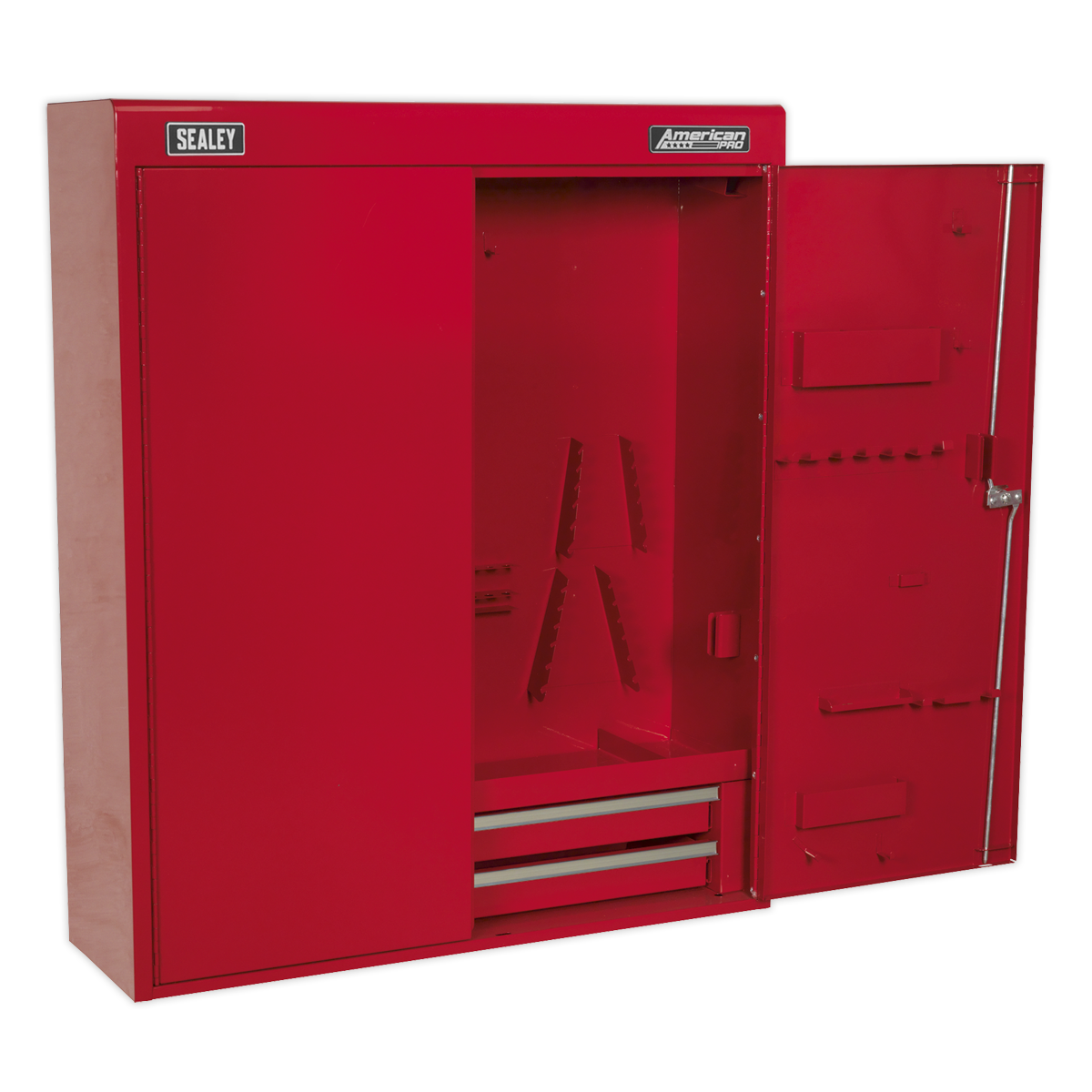 Wall Mounting Tool Cabinet with 2 Drawers APW750