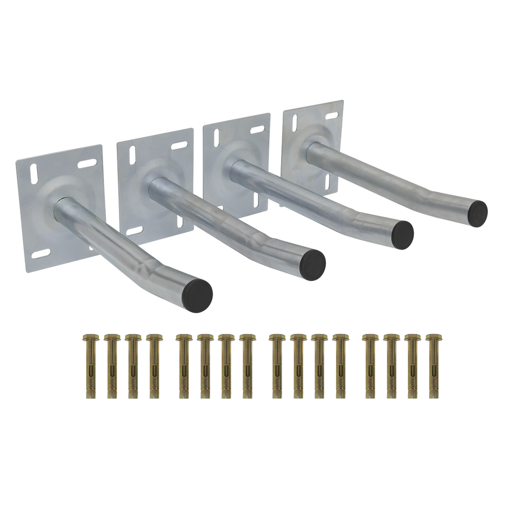 Wall Mounting Storage Hooks - Set of 4 APWH