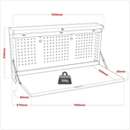 Wall Mounting Foldable Workbench 1100mm APWMW02