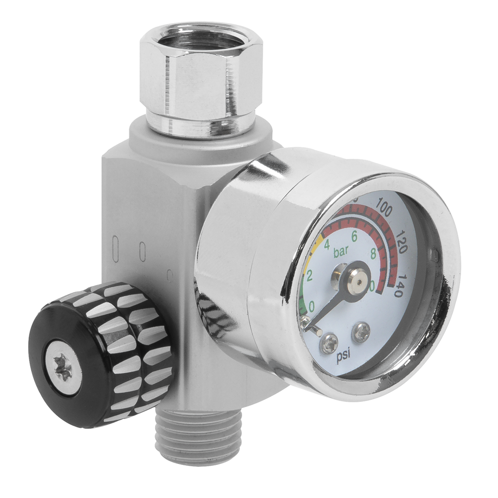On-Gun Air Pressure Regulator/Gauge AR01
