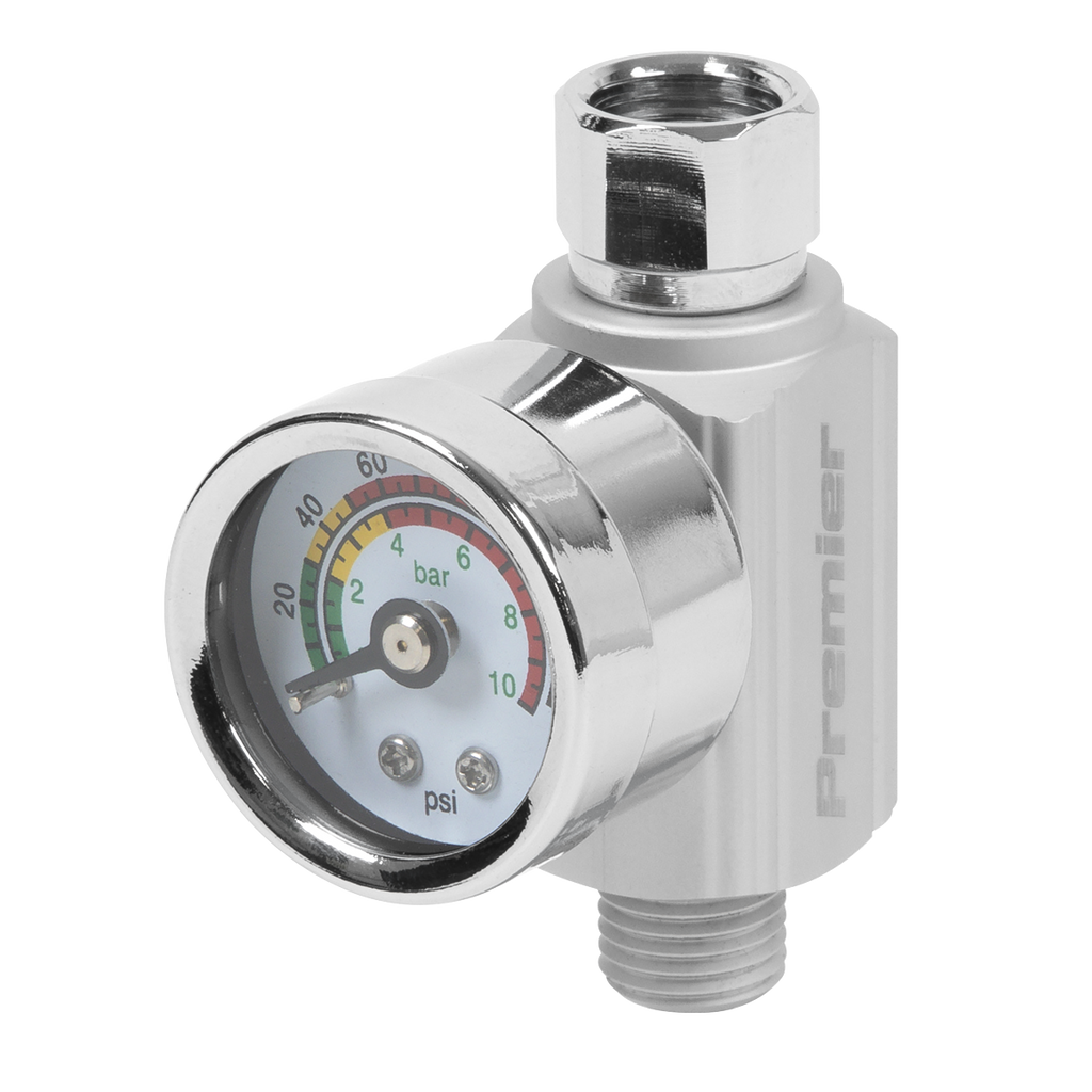 On-Gun Air Pressure Regulator/Gauge AR01