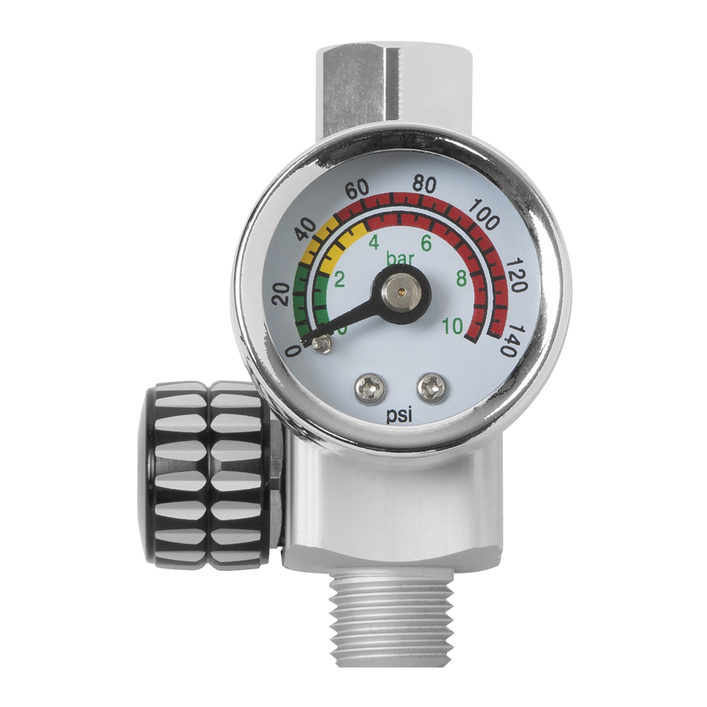On-Gun Air Pressure Regulator/Gauge AR01