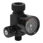 On-Gun Air Pressure Regulator/Gauge with Glass Lens AR02