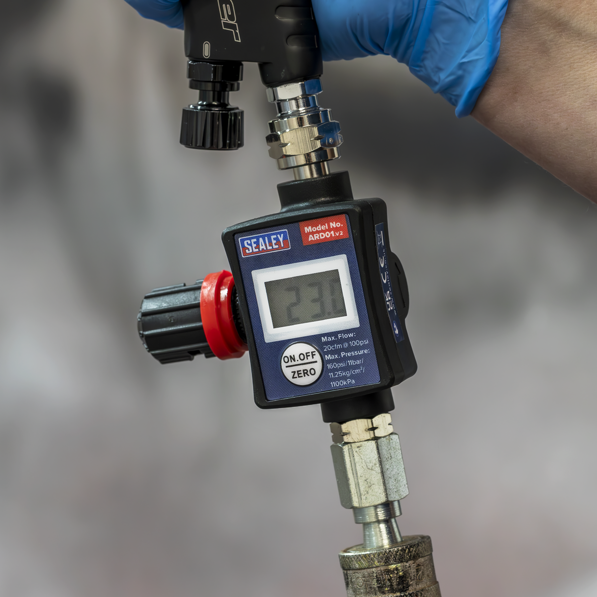 On-Gun Digital Pressure Regulator/Gauge ARD01
