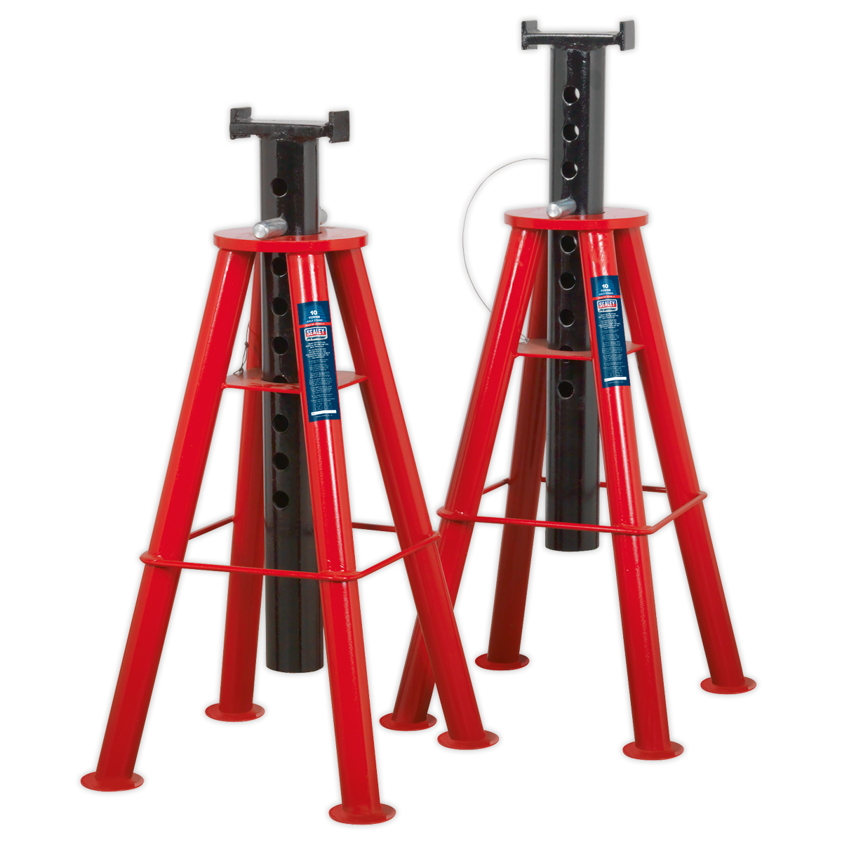 High Level Axle Stands (Pair) 10 Tonne Capacity per Stand AS10H