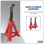 Axle Stands (Pair) 12 Tonne Capacity per Stand AS12000
