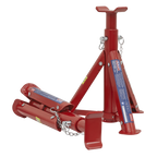 Folding Type Axle Stands (Pair) 2 Tonne Capacity per Stand AS2000F
