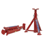 Folding Type Axle Stands (Pair) 2 Tonne Capacity per Stand AS2000F