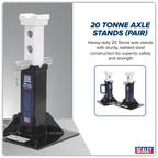Axle Stands (Pair) 20 Tonne Capacity per Stand AS20