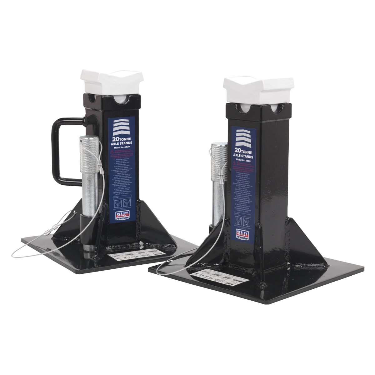 Axle Stands (Pair) 20 Tonne Capacity per Stand AS20