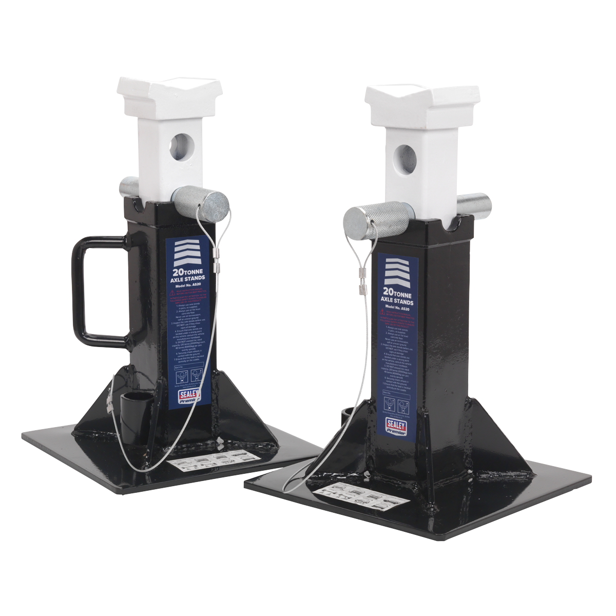 Axle Stands (Pair) 20 Tonne Capacity per Stand AS20