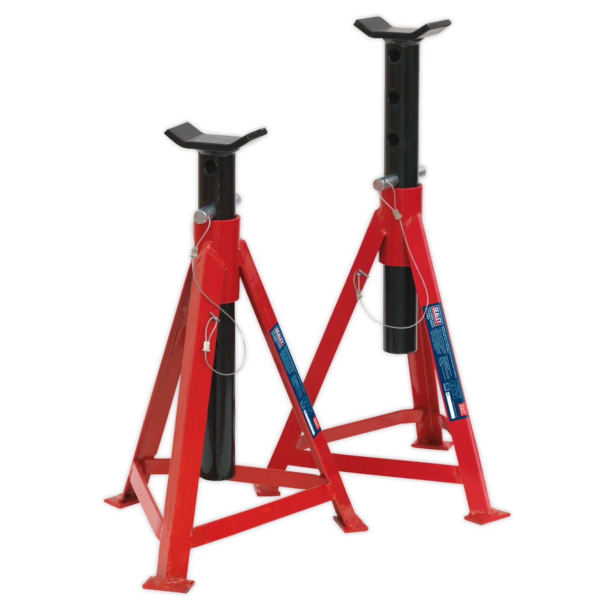 Axle Stands (Pair) 2.5 Tonne Capacity per Stand Medium Height AS3000