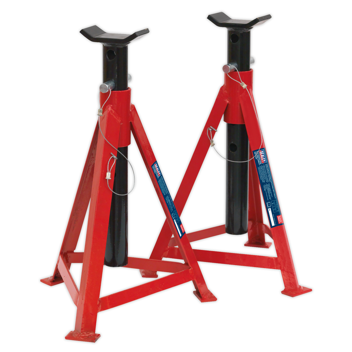 Axle Stands (Pair) 2.5 Tonne Capacity per Stand Medium Height AS3000