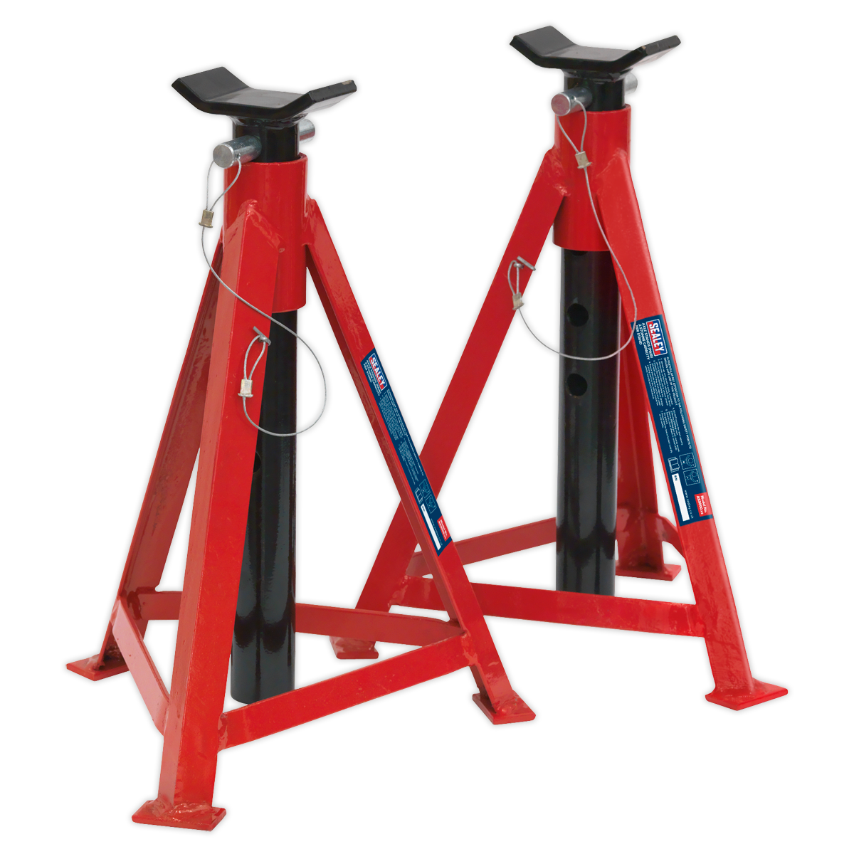 Axle Stands (Pair) 2.5 Tonne Capacity per Stand Medium Height AS3000