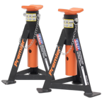 Axle Stands (Pair) 3 Tonne Capacity per Stand - Orange AS3O