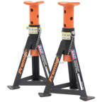 Axle Stands (Pair) 3 Tonne Capacity per Stand - Orange AS3O