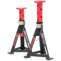 Axle Stands (Pair) 3 Tonne Capacity per Stand - Red AS3R