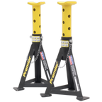 Axle Stands (Pair) 3 Tonne Capacity per Stand - Yellow AS3Y