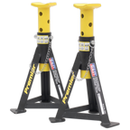 Axle Stands (Pair) 3 Tonne Capacity per Stand - Yellow AS3Y