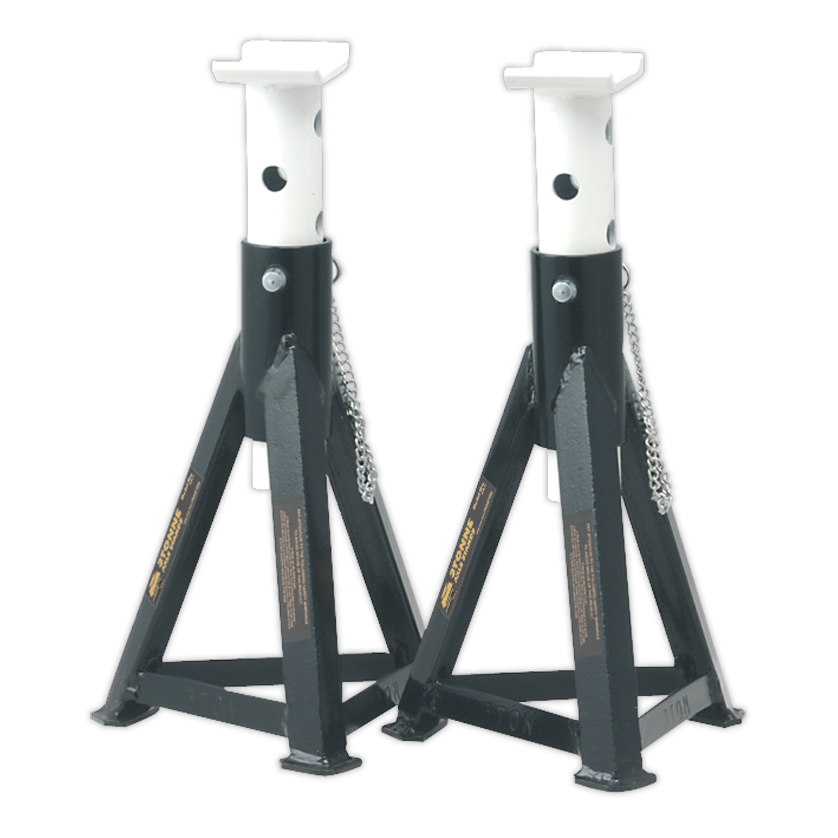 Trolley Jack 3 Tonne & Axle Stands (Pair) 3 Tonne per Stand Combo 3040ABCOMBO