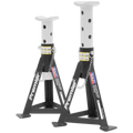 Axle Stands (Pair) 3 Tonne Capacity per Stand - White AS3