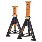 Axle Stands (Pair) 6 Tonne Capacity per Stand - Orange AS6O