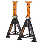 Axle Stands (Pair) 6 Tonne Capacity per Stand - Orange AS6O