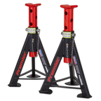 Axle Stands (Pair) 6 Tonne Capacity per Stand - Red AS6R