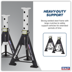 Axle Stands (Pair) 6 Tonne Capacity per Stand - White AS6