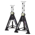 Axle Stands (Pair) 6 Tonne Capacity per Stand - White AS6