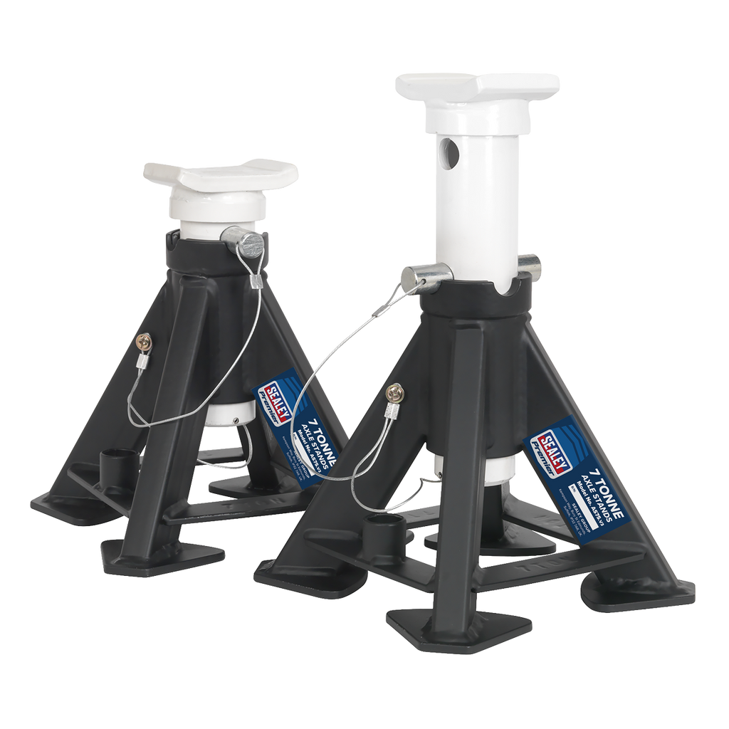 Short Axle Stands (Pair) 7 Tonne Capacity per Stand AS7S