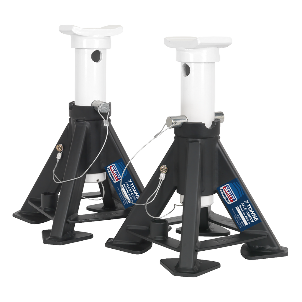 Short Axle Stands (Pair) 7 Tonne Capacity per Stand AS7S