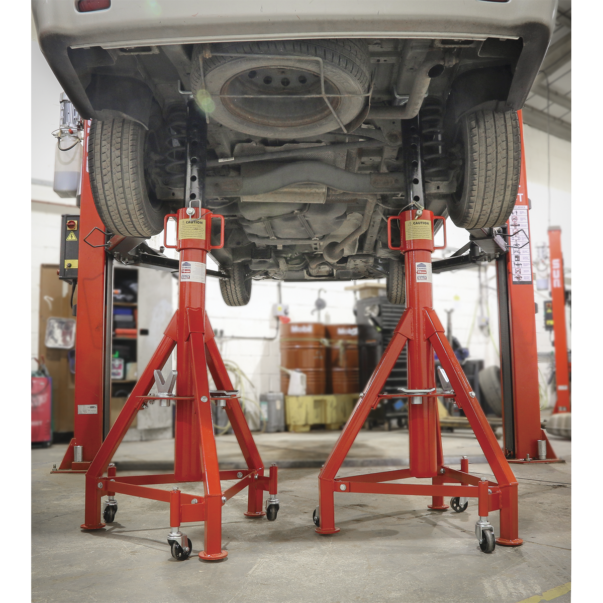 High Level Commercial Vehicle Support Stand 12 Tonne ASC120
