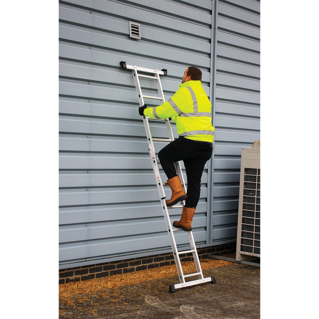 Aluminium 4-Way Scaffold Ladder - EN 131 ASCL2