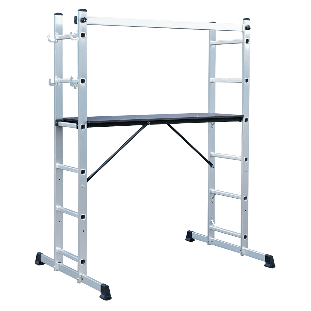 Aluminium 4-Way Scaffold Ladder - EN 131 ASCL2
