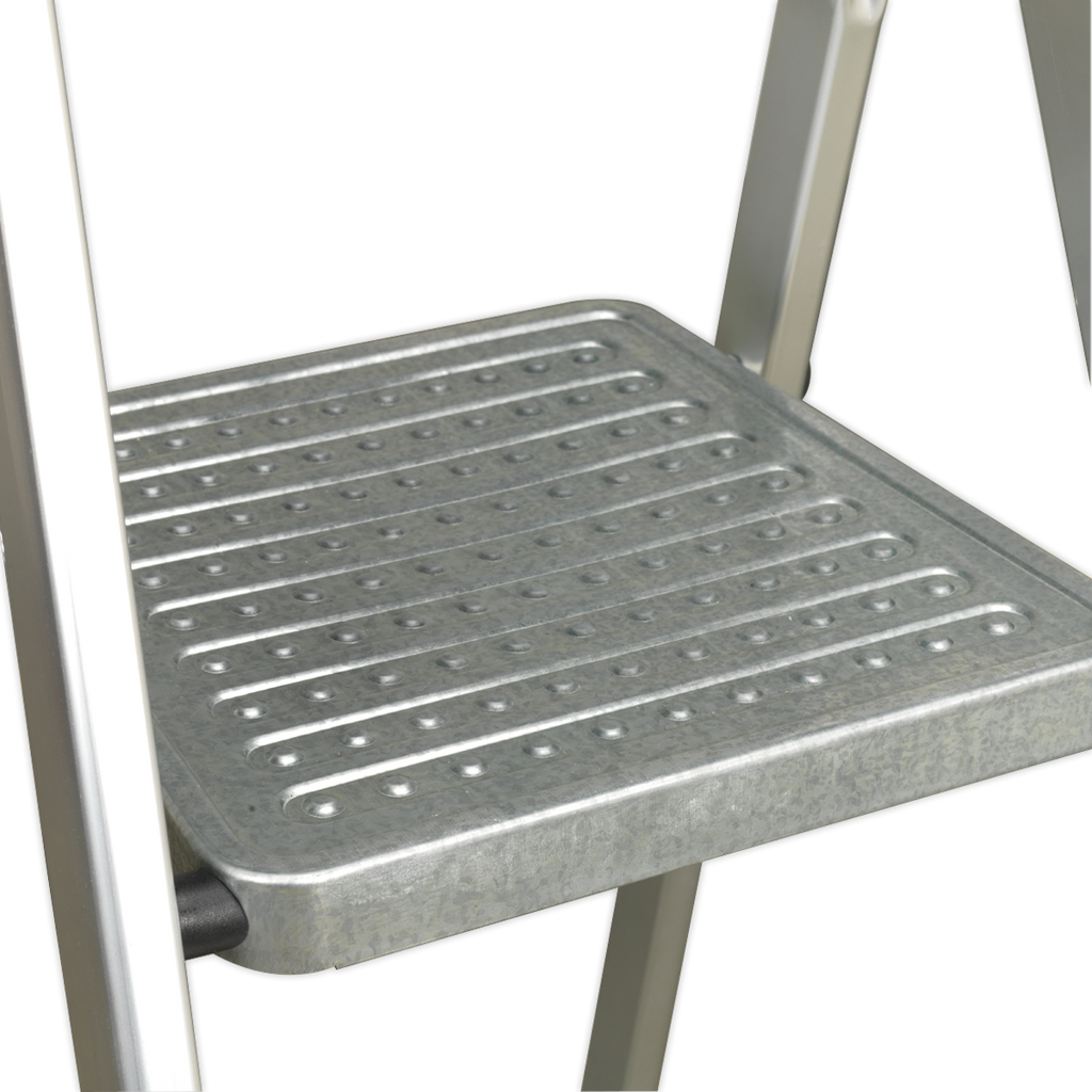 Aluminium Step Ladder 3-Tread - EN 131 ASL3S