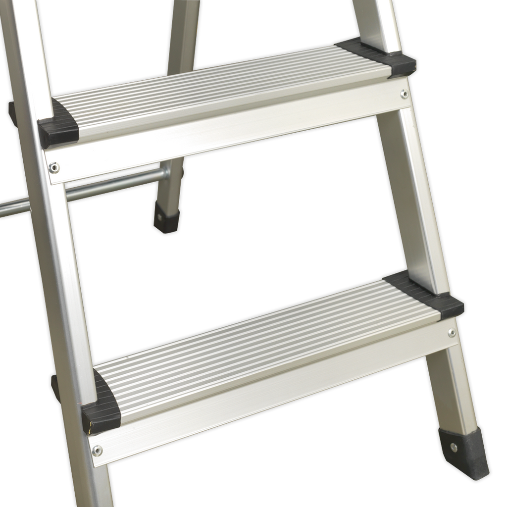 Aluminium Step Ladder 3-Tread - EN 131 ASL3S