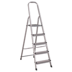 Aluminium Step Ladder 5-Tread - EN 131 ASL5